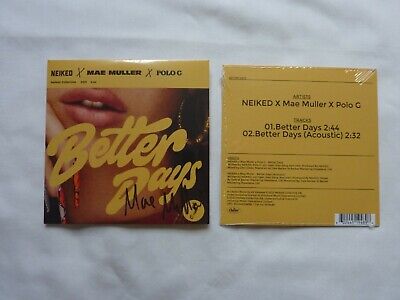 NEIKED Mae Muller Better Days (CD) firmado