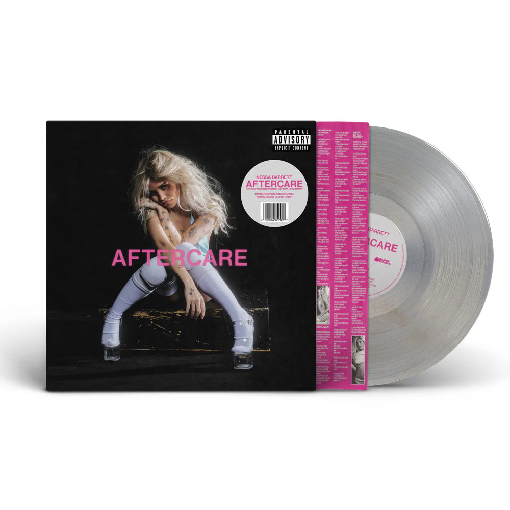 Nessa Barret - AFTERCARE Signed Standard Translucent Glitter Vinyl LP