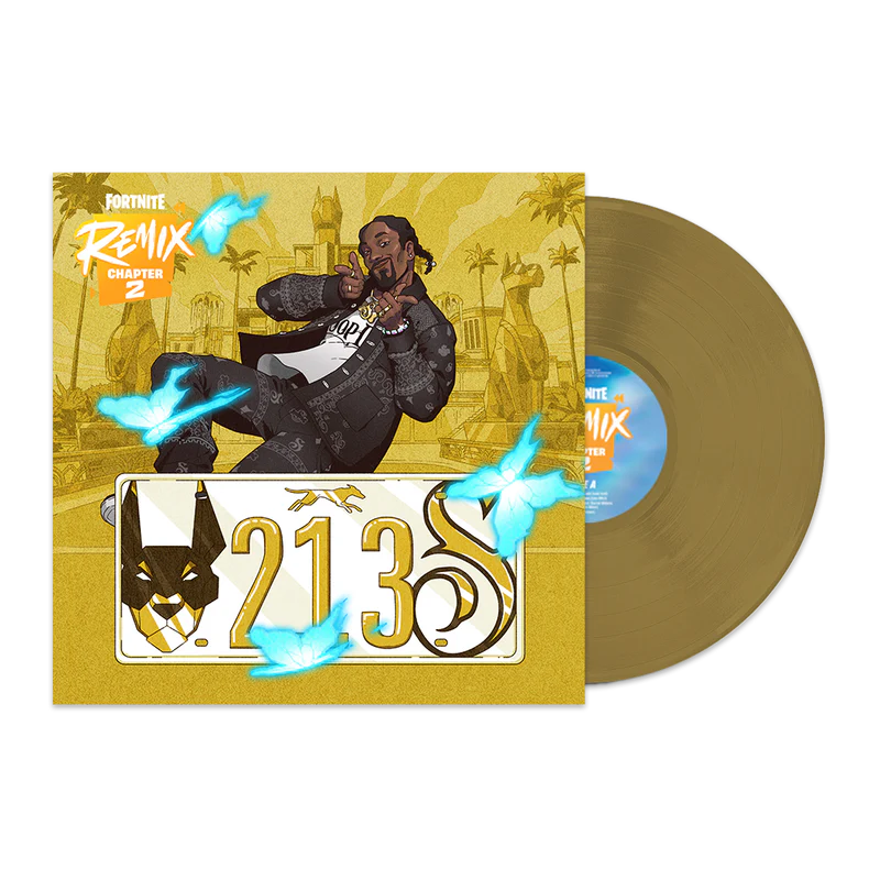 Fortnite Remix Chapter 2 - Snoop Gold Vinyl USA IMPORT