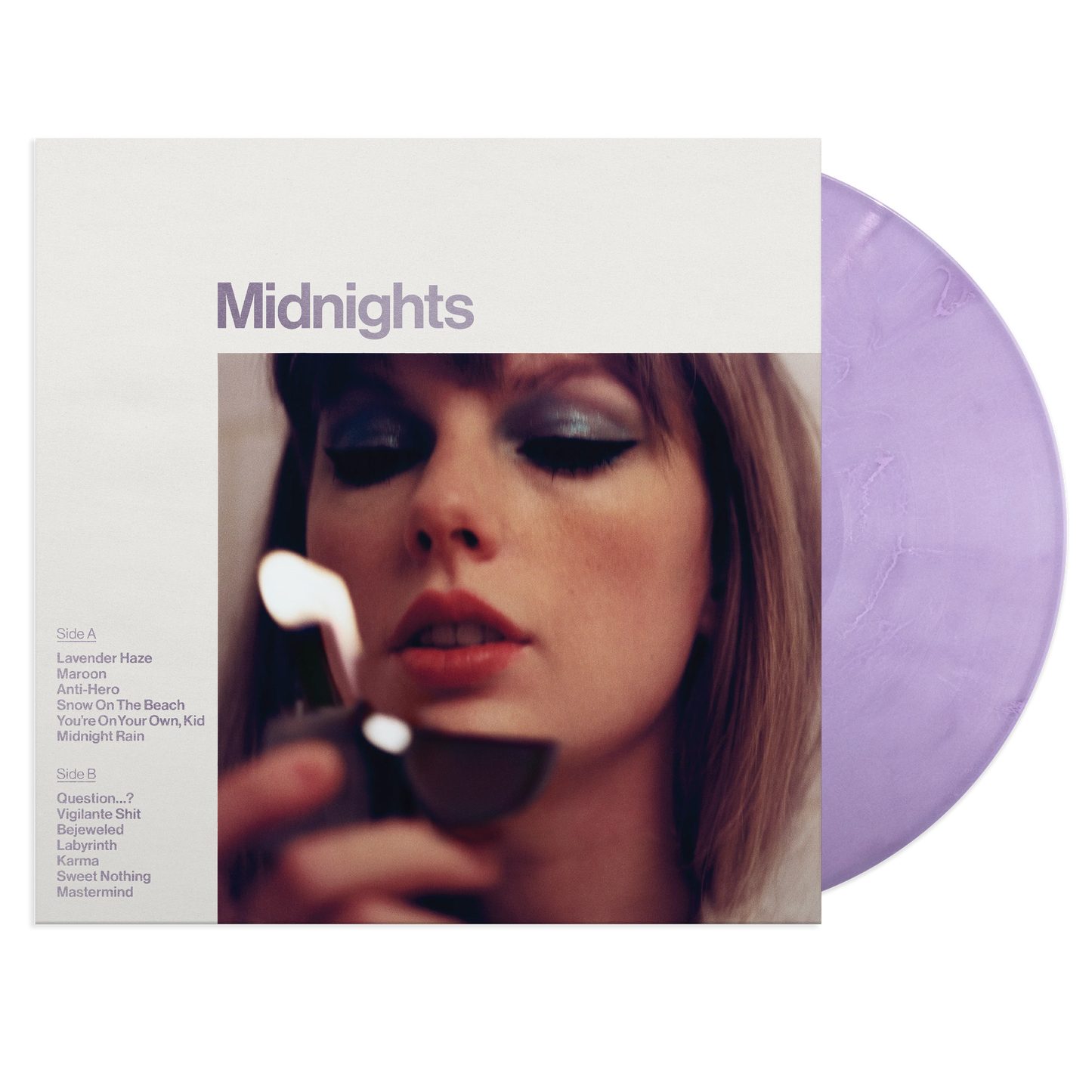 Taylor Swift Midnights: Lavender Edition - Vinilo (Color Lavanda)