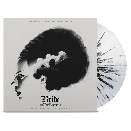 Franz Waxman - The Bride of Frankenstein - Vinyl Soundtrack (Gray, Black & White Splatter)