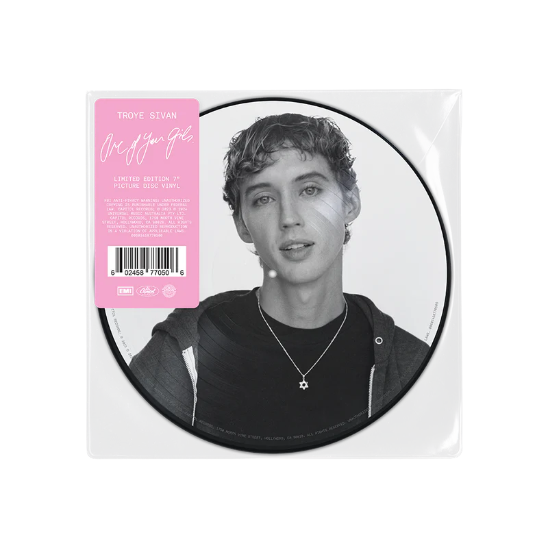 Troye Sivan - One Of Your Girls - Limited Edition 7” Picture Disc USA IMPORT