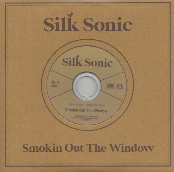 Silk Sonic - Smokin out the window cd single - Black Vinyl Records Spain