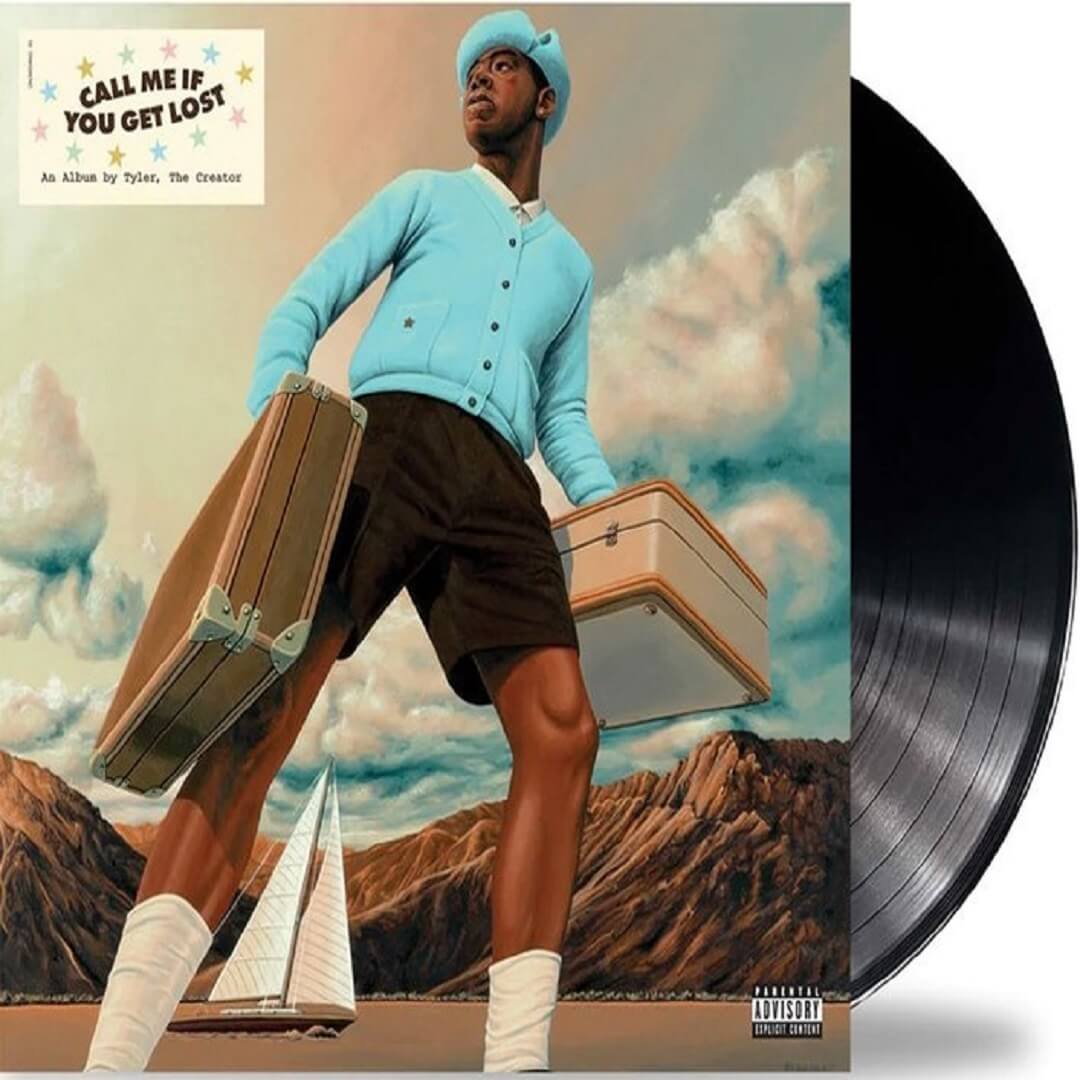 Tyler The Creator: Call Me If You Get Lost.  2 LPS