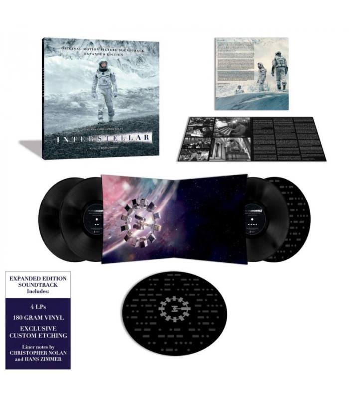 Hans Zimmer: Interstellar (180g) (Expanded Edition Soundtrack) 4lps - Black Vinyl Records Spain